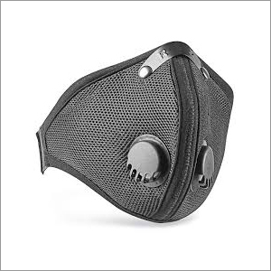 Filter Face Mask - 3-Layer, 18x12cm, Carbon & Polyester | Adjustable Fit, Elastic Band, Superior Filtration, Reusable, Durable Material, Easy Cleaning, Replaceable Activated Carbon Filters