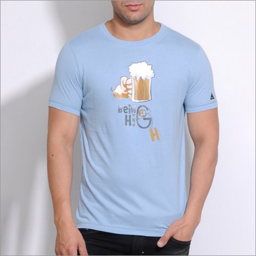 Mens Round Neck T Shirt