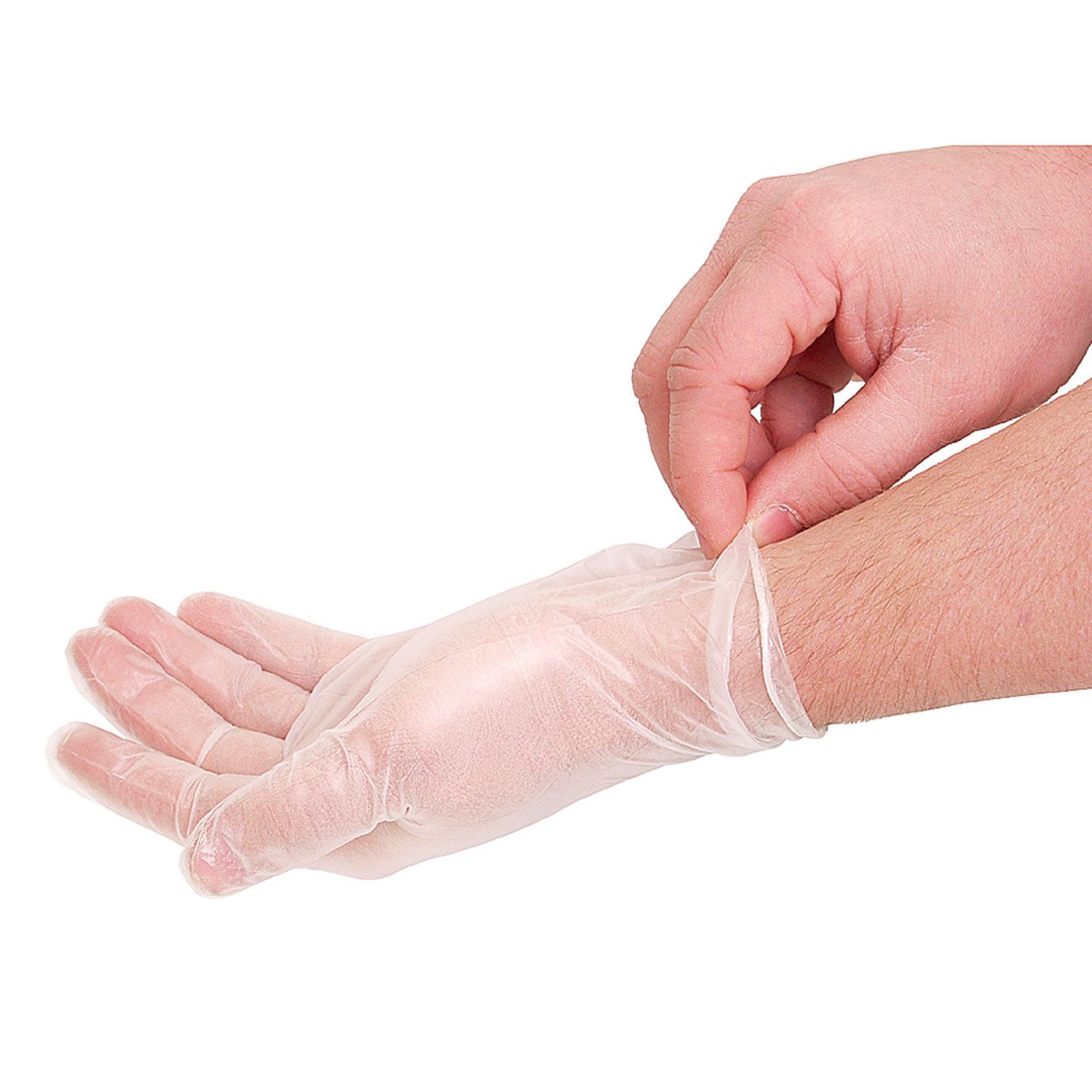 Transparent Disposable Vinyl Gloves