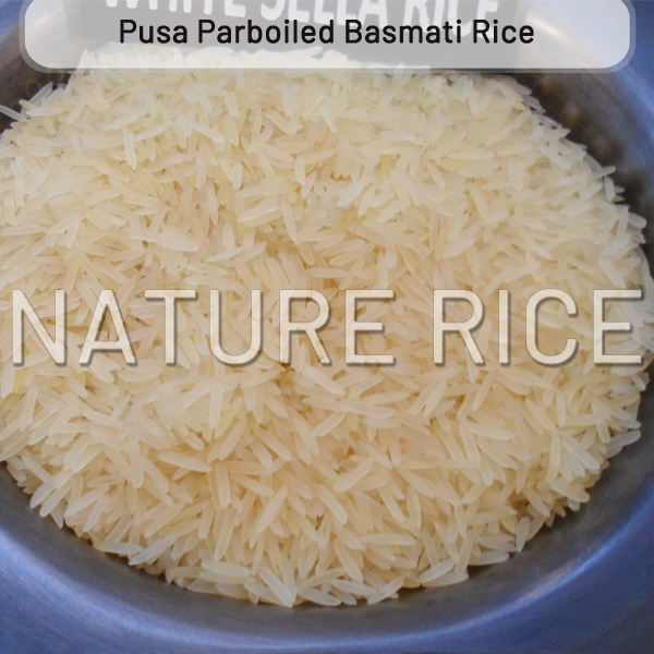 Pusa White Sella Basmati Rice - 100% Sortex Quality, 95% Purity, 7.4 - 7.45mm Grain Length, 12% Max Moisture, Broken 1-2% Max