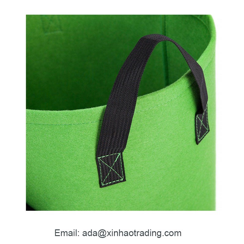 Growbag Planter - Non-woven Fabric, 34x35 Cm , Biodegradable, Washable, Reusable, Air Circulation For Healthy Plants, Heavy Duty For Indoor/outdoor Use