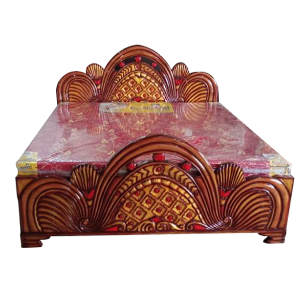 Wood Double Bed Box