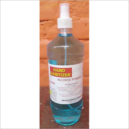 Hand Sanitizer 1 ltr - 1 Liter, Blue Spray Liquid | Suitable for All Ages, Kills Germs, Single Use