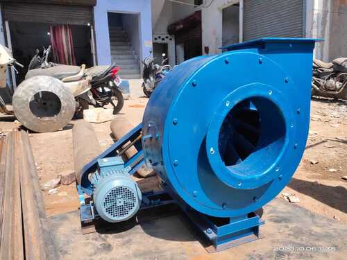 Belt Drive Centrifugal Blower - Capacity 100-1500 m3/hr, 2x2x2 ft Dimensions, All Color Options | High Pressure, Low to Medium Pressure, 0.5-100 HP Motor Power, 960-2880 RPM Speed, 95 dB Noise Level, 1-Year Warranty