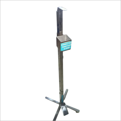 स्टेनलेस स्टील सेनिटाइज़र डिस्पेंसर स्टैंड