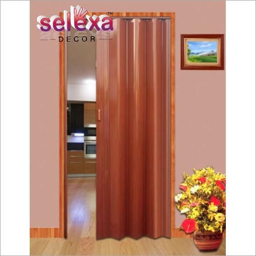 White Pvc Folding Door
