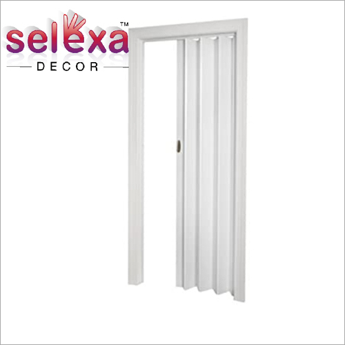 White Pvc Folding Door
