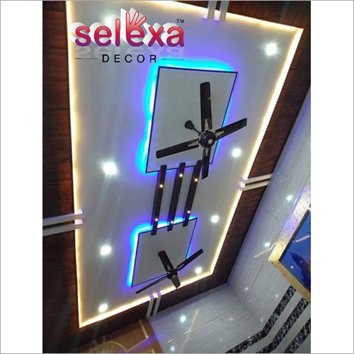 Pvc Designer Ceiling - Rigid Pvc, Thickness As Per Requirement Cm | Smooth Surface, Water & Moisture Resistant, Versatile Colors & Textures