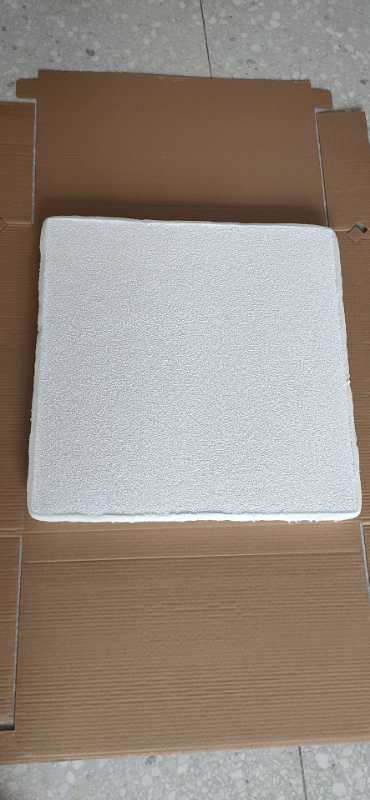 White Alumina Foam Ceramic Filter Plate For Casting