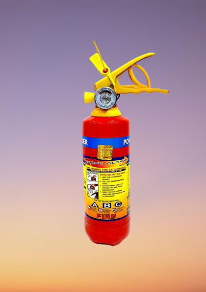 Red Abc Fire Extinguisher