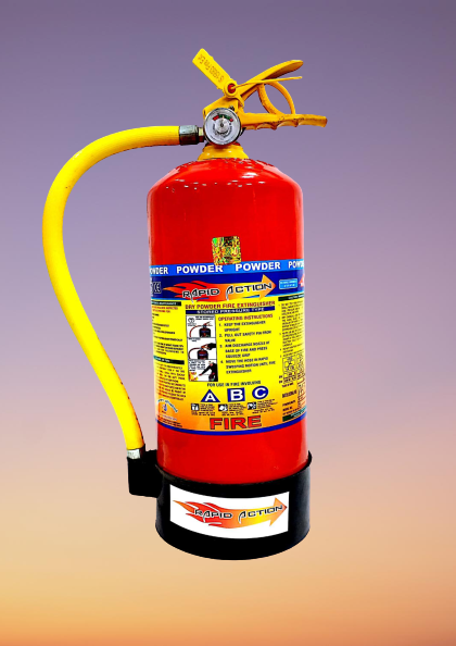 Red Abc Fire Extinguisher