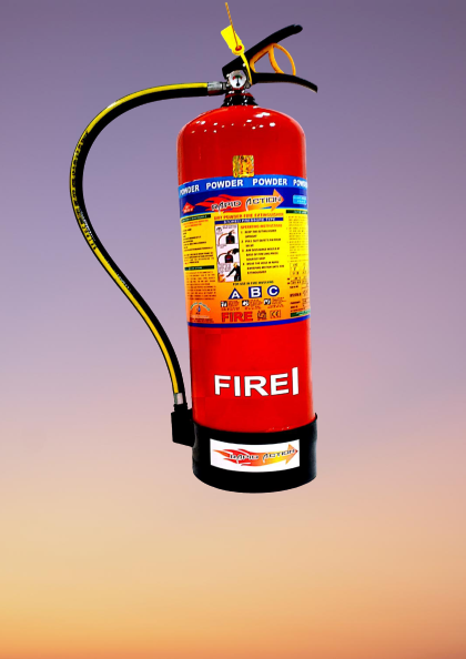 Red Abc Fire Extinguisher