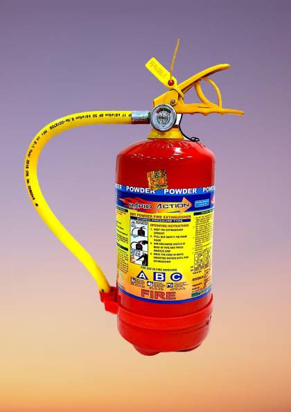 Red Abc Fire Extinguisher