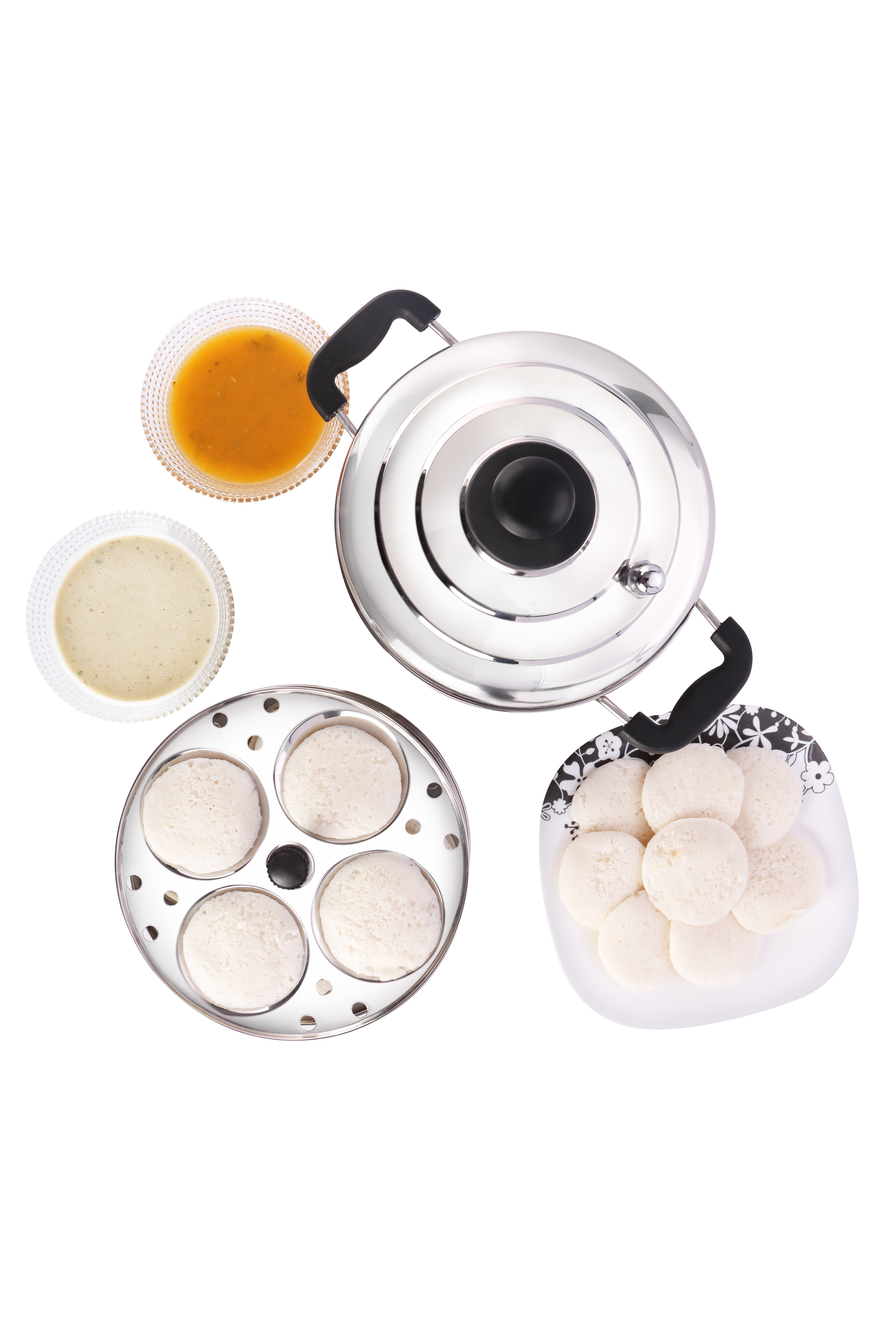 Silver Ss Idly Cooker