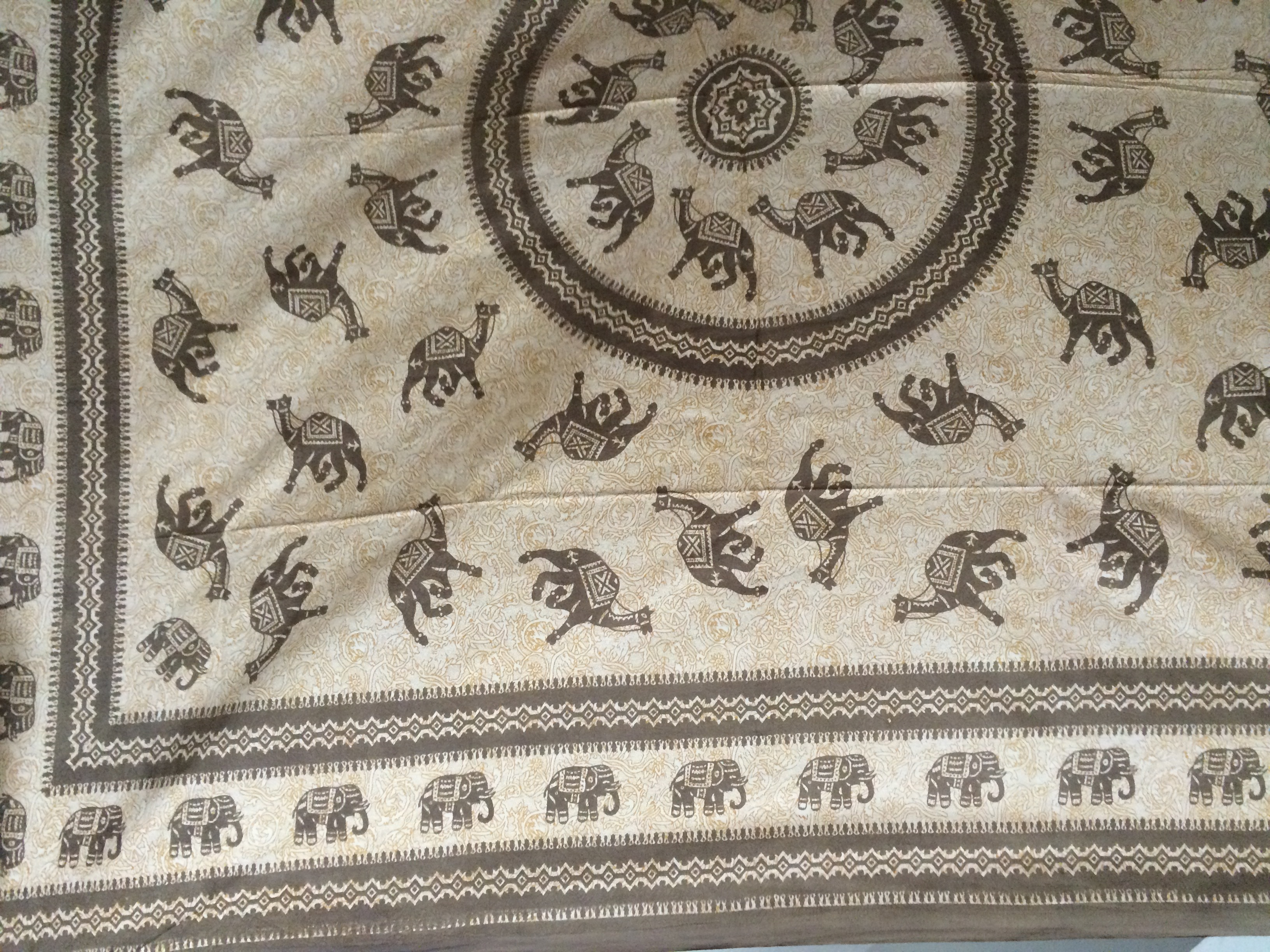 Cotton Jaipuri Bedsheet
