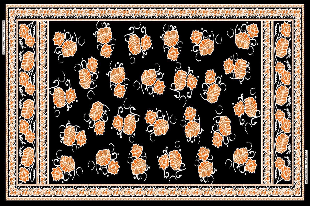 Patri Print Dupatta