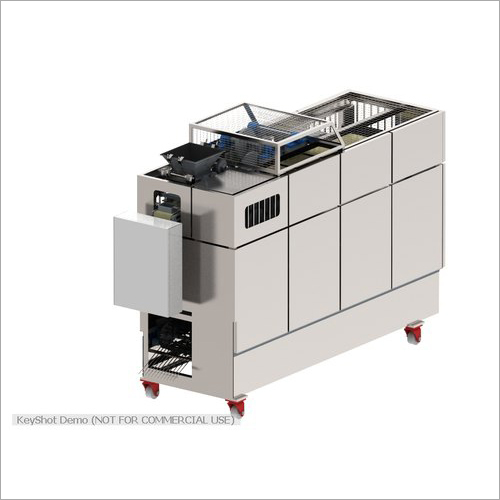 Pressing Type Chapati Making Machine - Stainless Steel, High Capacity, Silver Color | Electric Heating System, Adjustable Thickness, Efficient Operation