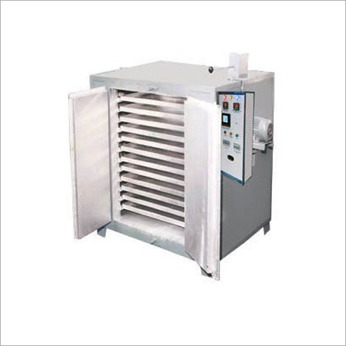 Oven Tray Dryer Machine - Stainless Steel, 0.5 HP AC Motor, 100-150 kg/Hr Capacity, 12kW Heater, Automatic Operation