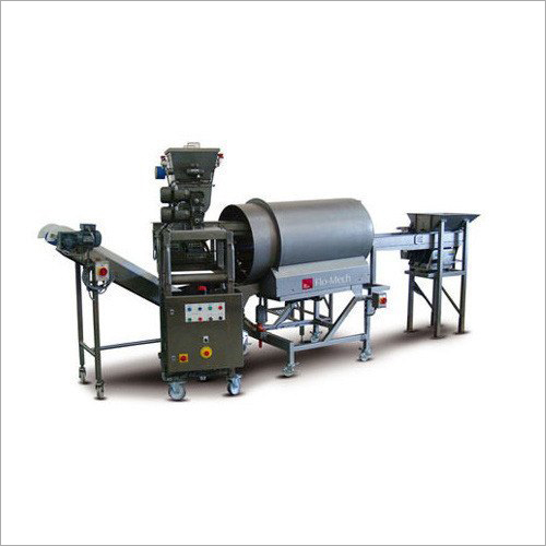 पूर्ण फ्लेवरिंग सिस्टम - स्टेनलेस स्टील, 3700x800x1800 mm, क्षमता 100-200 kg/hr, इलेक्ट्रिक 380 V, स्वचालित नियंत्रण, 4.4 kW पावर