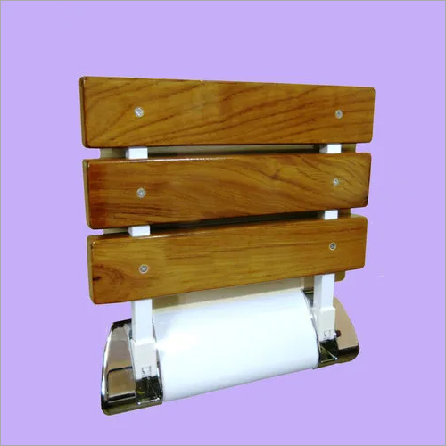 टीक लकड़ी का फोल्डिंग शॉवर सीट