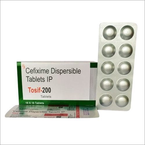 Cefixime फैलाने योग्य गोलियाँ आईपी