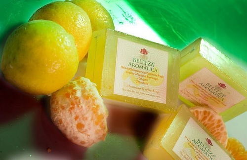 Orange Bathing Bars