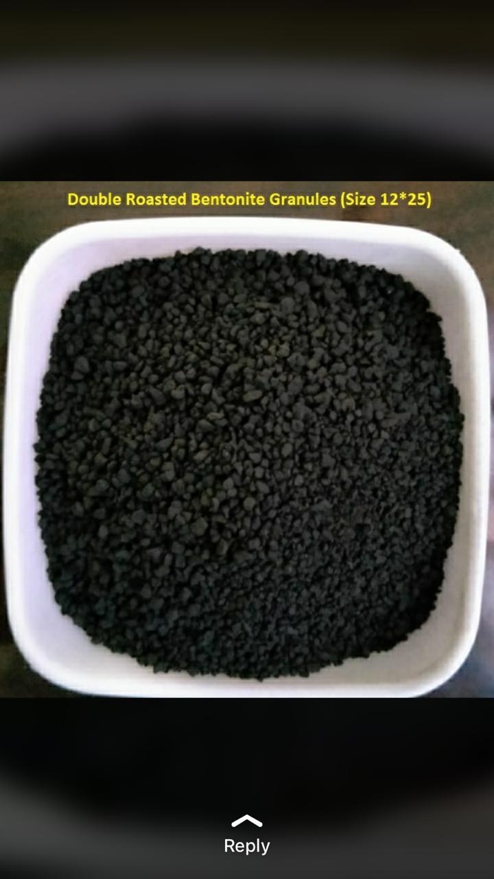 Black Bentonite Granules