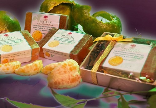 Orange Mint Bathing Bars