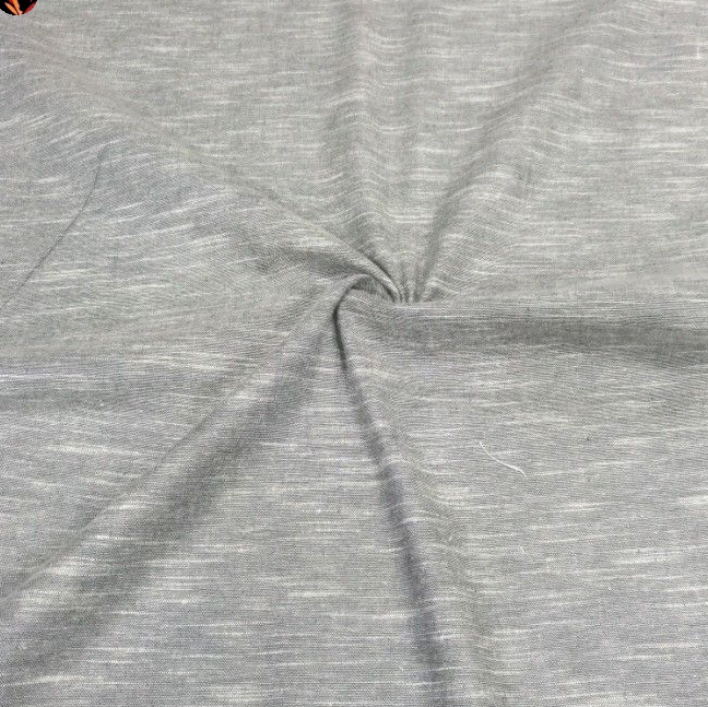 Handloom Cotton Linen Fabric