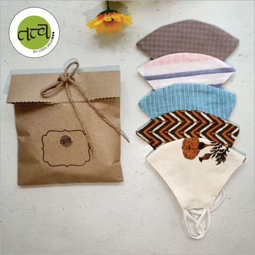 100 प्रतिशत कॉटन फेस मास्क