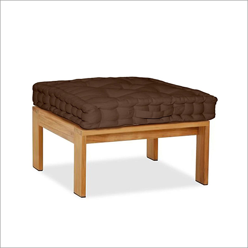 Rectangular Shape Cushion Chair Pad - Soft Fabric, Different Sizes Available | Brown Color, Ideal for Household and Hotel Use