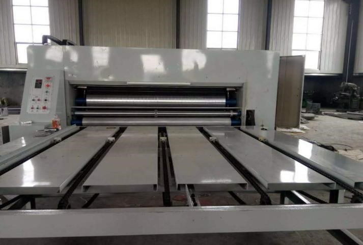 2 Colour Flexo Printer Slotter Rs4 With Chain Feeder