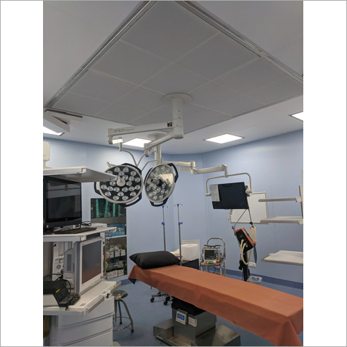 Modular Operation Theatre - Steel, 15x15x10 Ft, Off White | Hepa Filtered Air Flow 120 Ft/min, Led Lighting, Epoxy Flooring, Positive Pressure System