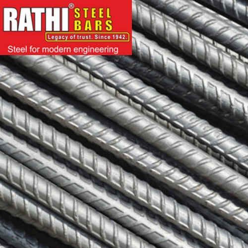Rathi Sariya - Iron TMT Bar Grade 2062 | Accurate Dimensions, Withstand Extreme Weather Conditions