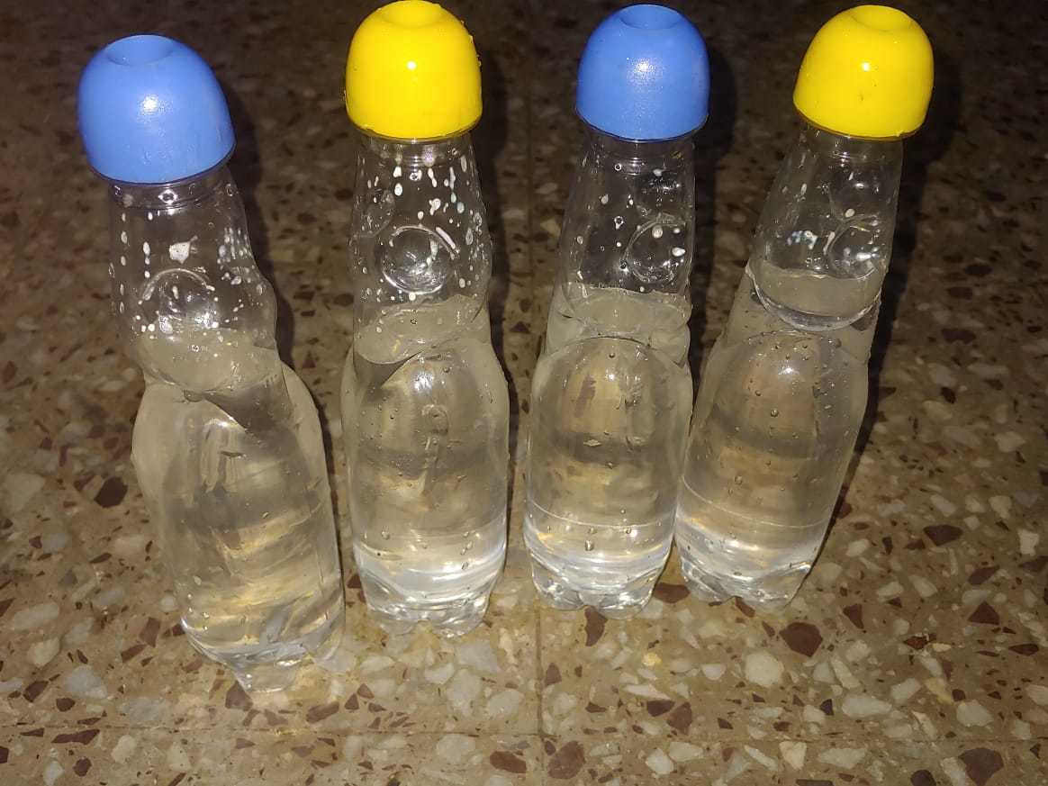 Transparent Goli Soda Bottle 250ml
