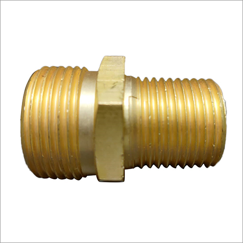 3-4 BSP NPT Connector - Durable Brass Design, Ideal for Gas Applications