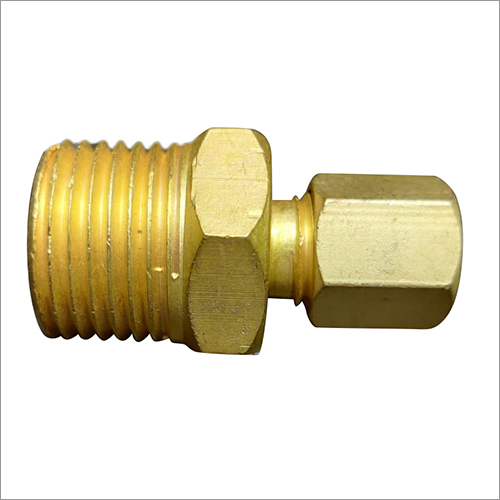 12 MM NPT Connector - Brass | Gas Application, Durable Design for Reliable Connectivity in High-Pressure Systems