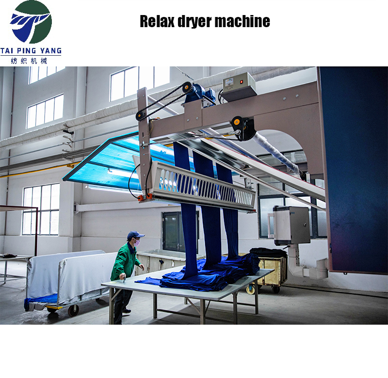 Textile Five Layers Tensionless Dryer Machine For Knitting Fabric Applicable Material: Cotton . Tc. Polyester