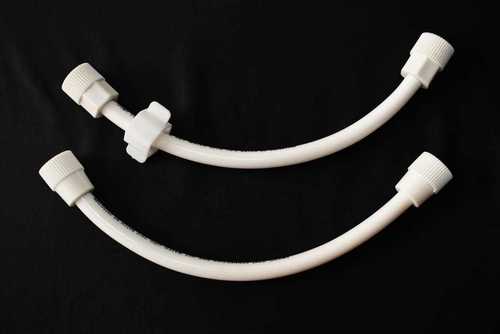 PTMT Connection Pipe - 18 Inch, PVC Material, White Color | Direct Connection, Round Shape, Leakage Proof Design, High Durability, Low Maintenance