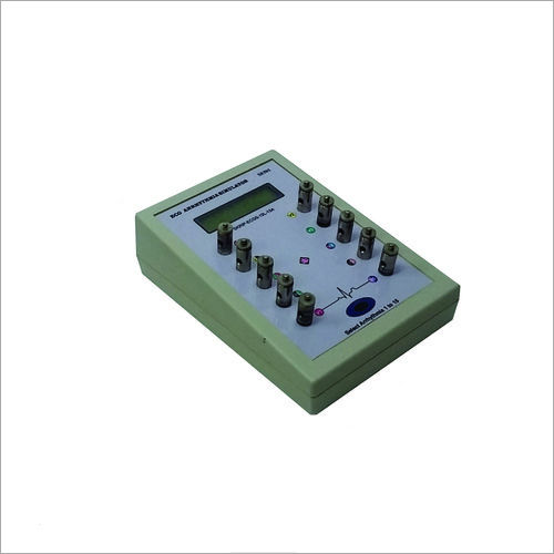 Ecg Arrhythmias Simulator 12l-15a-p Lcd Display Dimension (L*w*h): 135x190x45mm Millimeter (Mm)