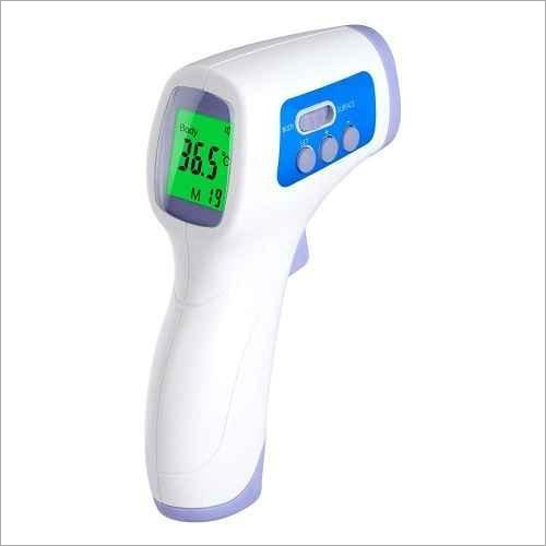 Non-Contact Infrared Forehead Thermometer - 149x95x45 mm Size, -1.5% Accuracy | Fast 3-Second Readings, Automatic Calibration