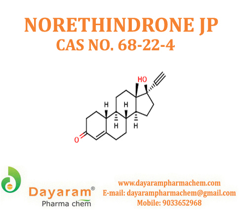 Norethisterone Raw Cas No: 68-22-4