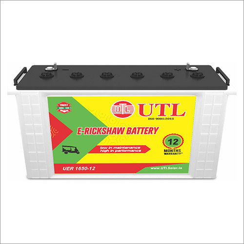 Solar E- Rickshaw Battery