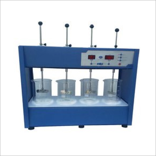 Flocculator Jar Test Apparatus Equipment Materials: Powder Coated Body