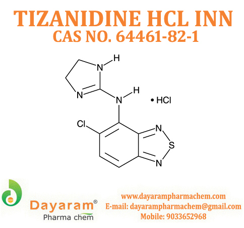 Tizanidine Hcl Cas No: 64461-82-1