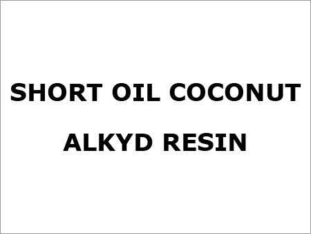 Short Oil Coconut Alkyd Resin