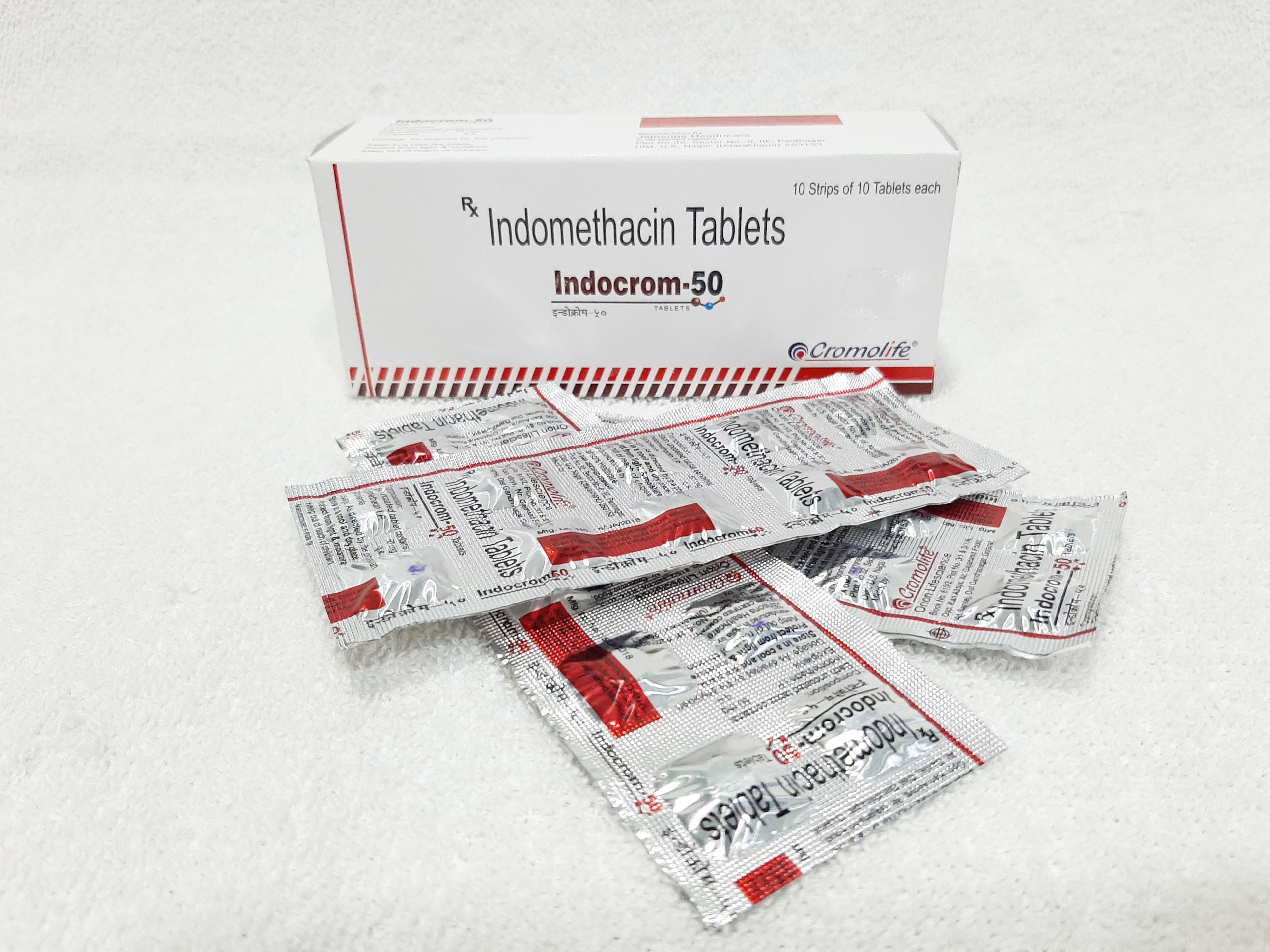 Indomethacin I.p. 50 Mg Tablet