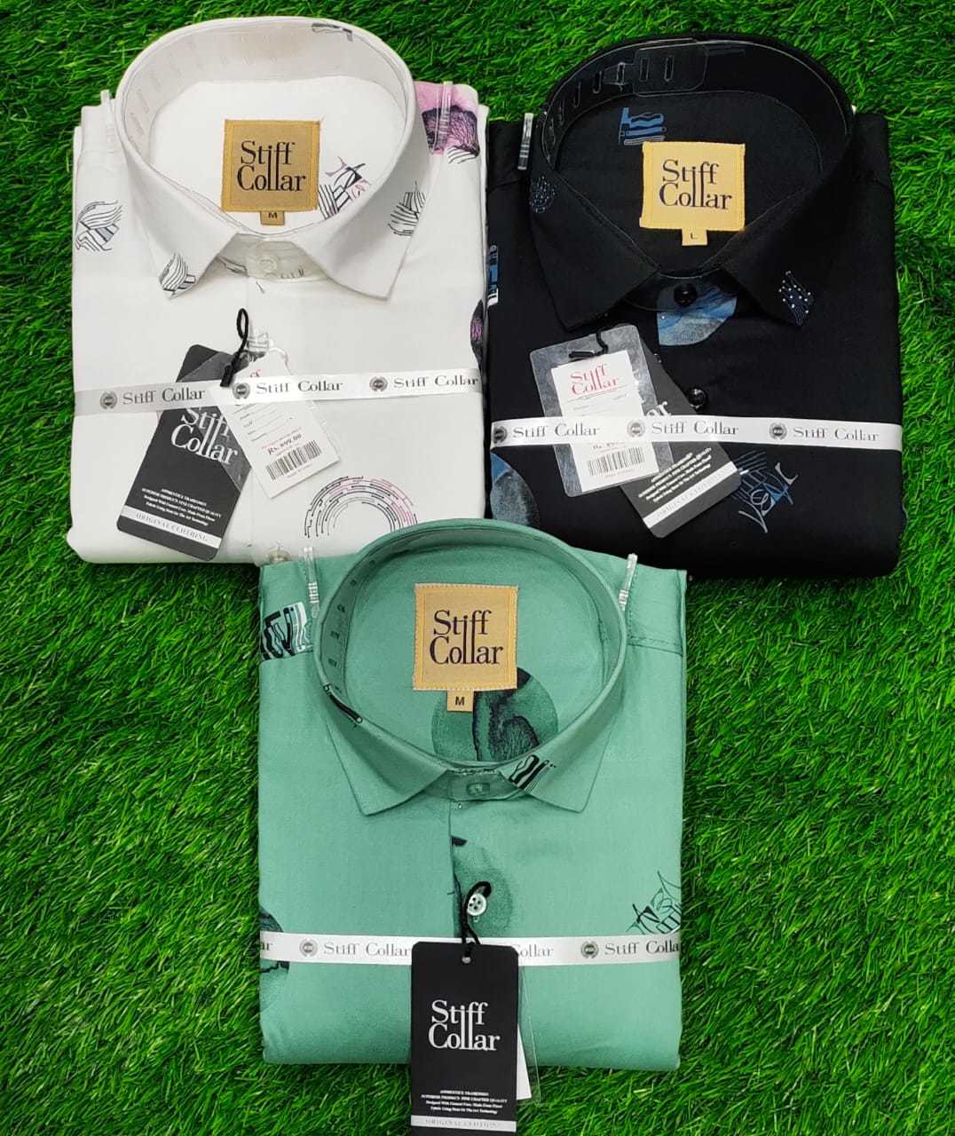 Men's Casual Printed Shirt - Cotton, Plus Size, Available In S-xxl | Anti-uv, Quick Dry, Breathable, No Fade, Waterproof