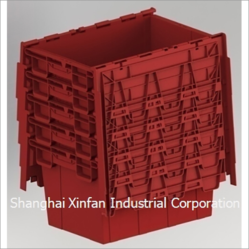 Plastic Container Plastic Storage Moving Crate Tote Box