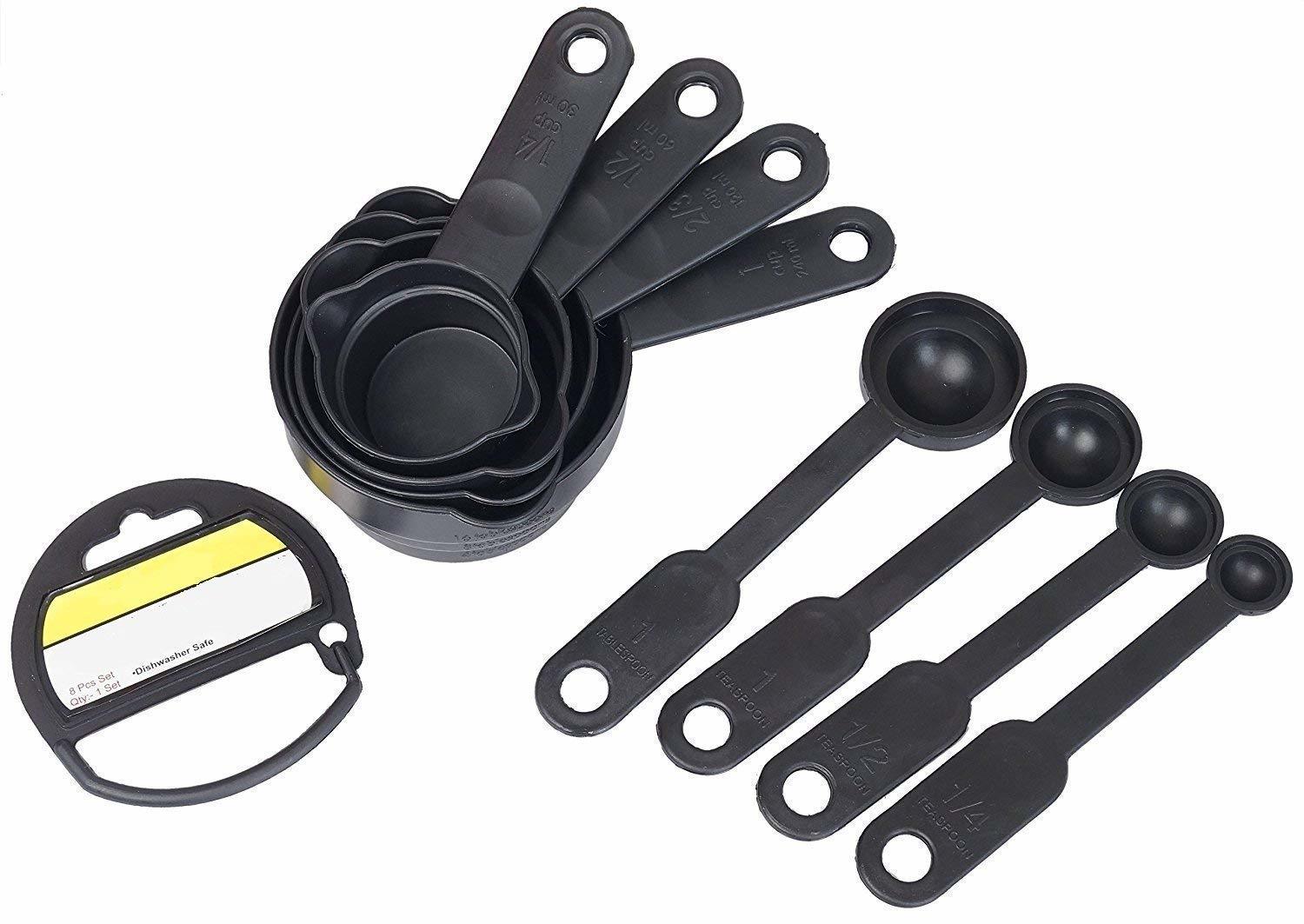 8pcs Measuring Cup And Spoon Set,measuring Cups For Kitchen